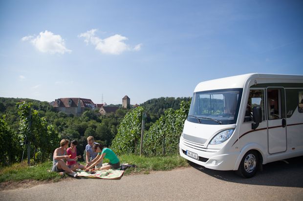 Das HeilbronnerLand und die Ferienregion Hohenlohe mit dem Landkreis Schwäbisch Hall sind attraktive Ziele für Wohnmobilisten.